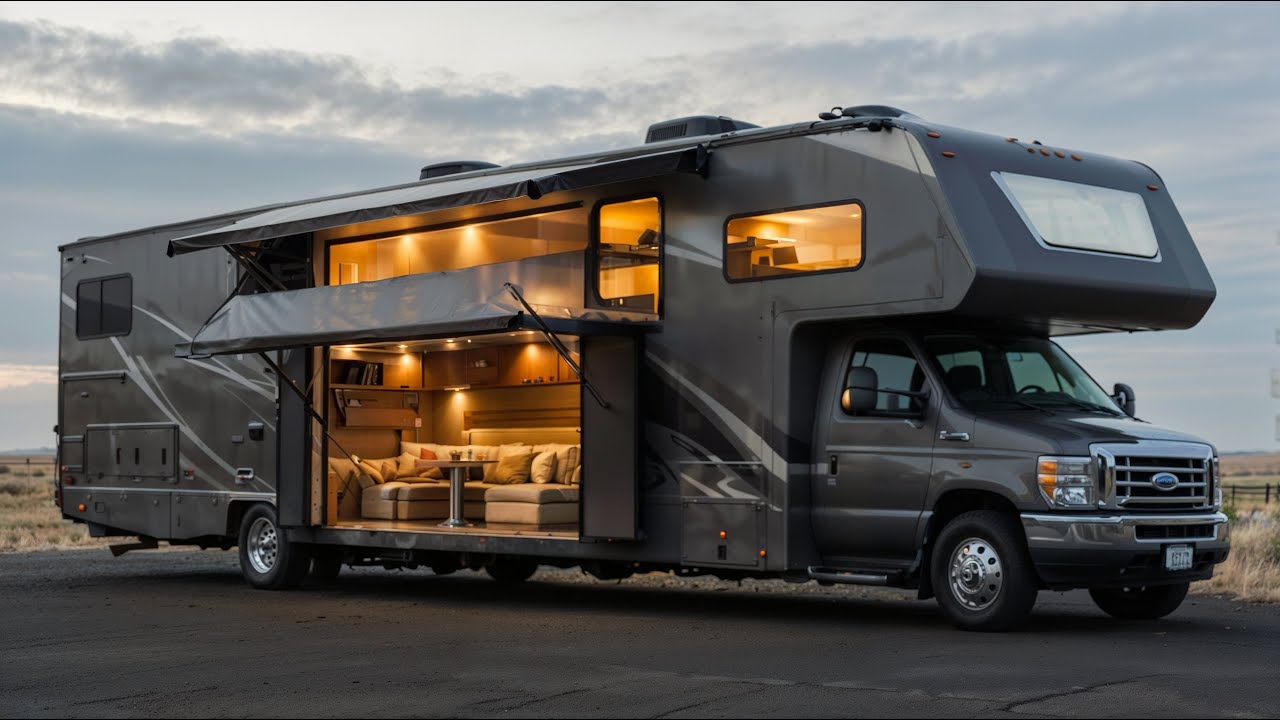 MOST INCREDIBLE MOTORHOMES THAT WILL BLOW YOUR MIND!