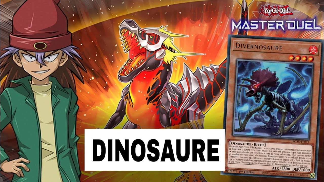 POURQUOI PERSONNE NE JOUE LE DECK DINOSAURE SUR MASTER DUEL ?