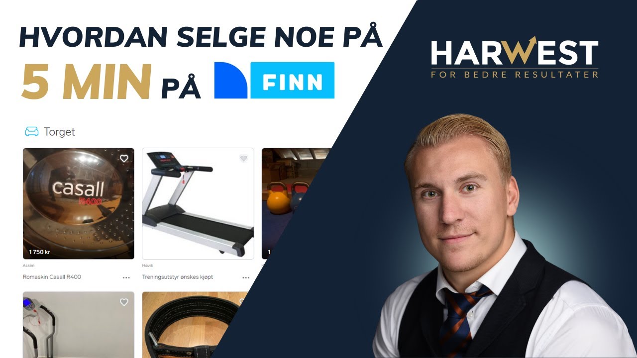 Hvordan selge på Finn.no på 5 min