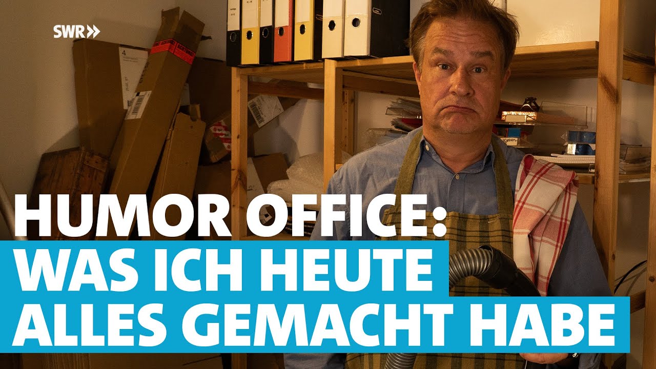 Was Lars Reichow schon alles wegen Corona im Haushalt erledigt hat | Landesschau Rheinland-Pfalz
