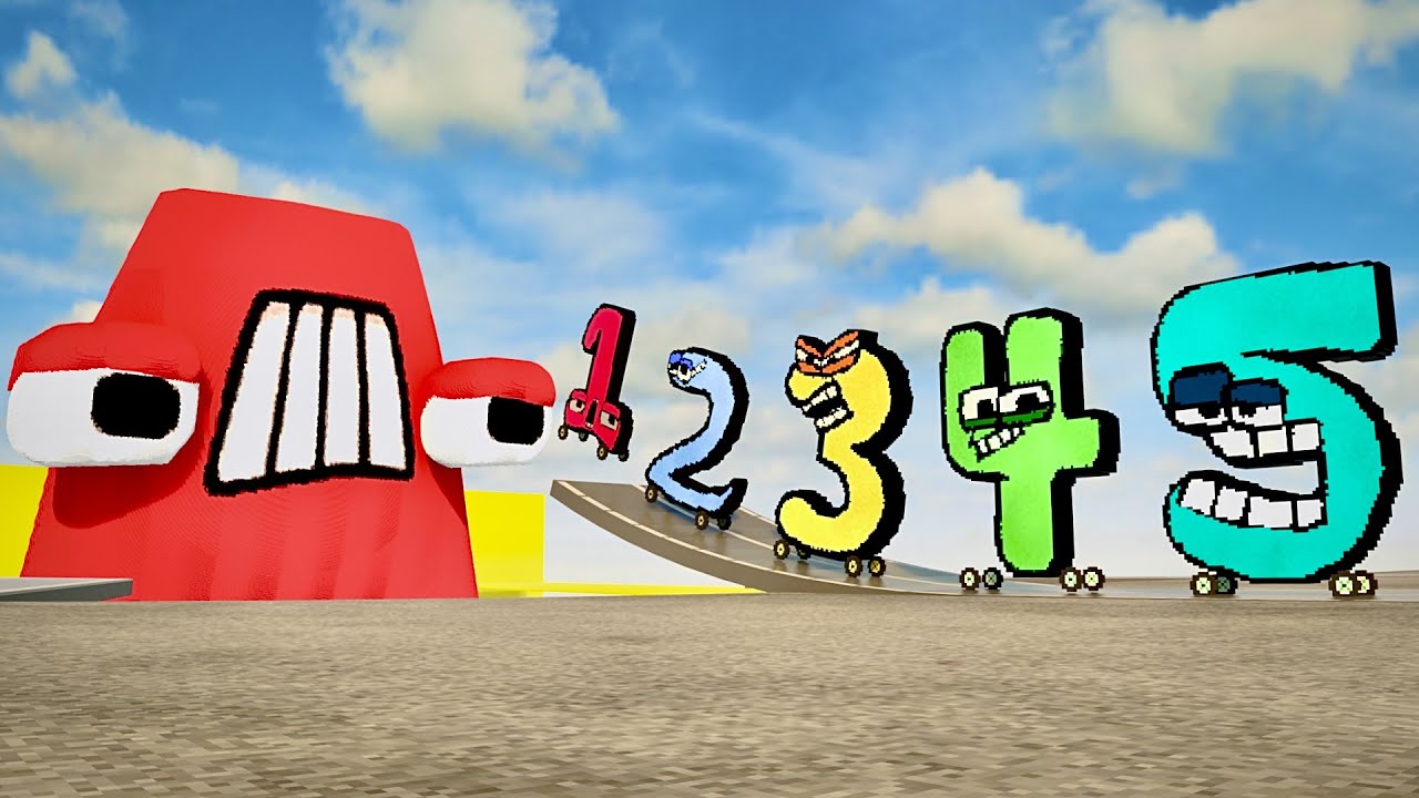 Number Lore Cars vs Alphabet Lore Big A | Teardown