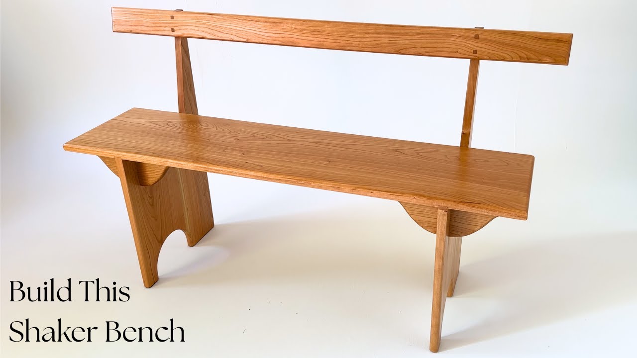 Build an Authentic Shaker Bench | Introduction to Woodworking Project