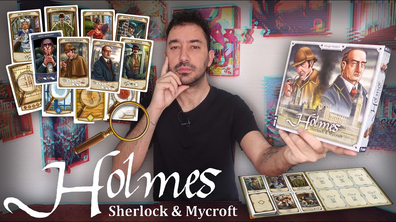 HOLMES: SHERLOCK & MYCROFT | cómo se juega 🔎