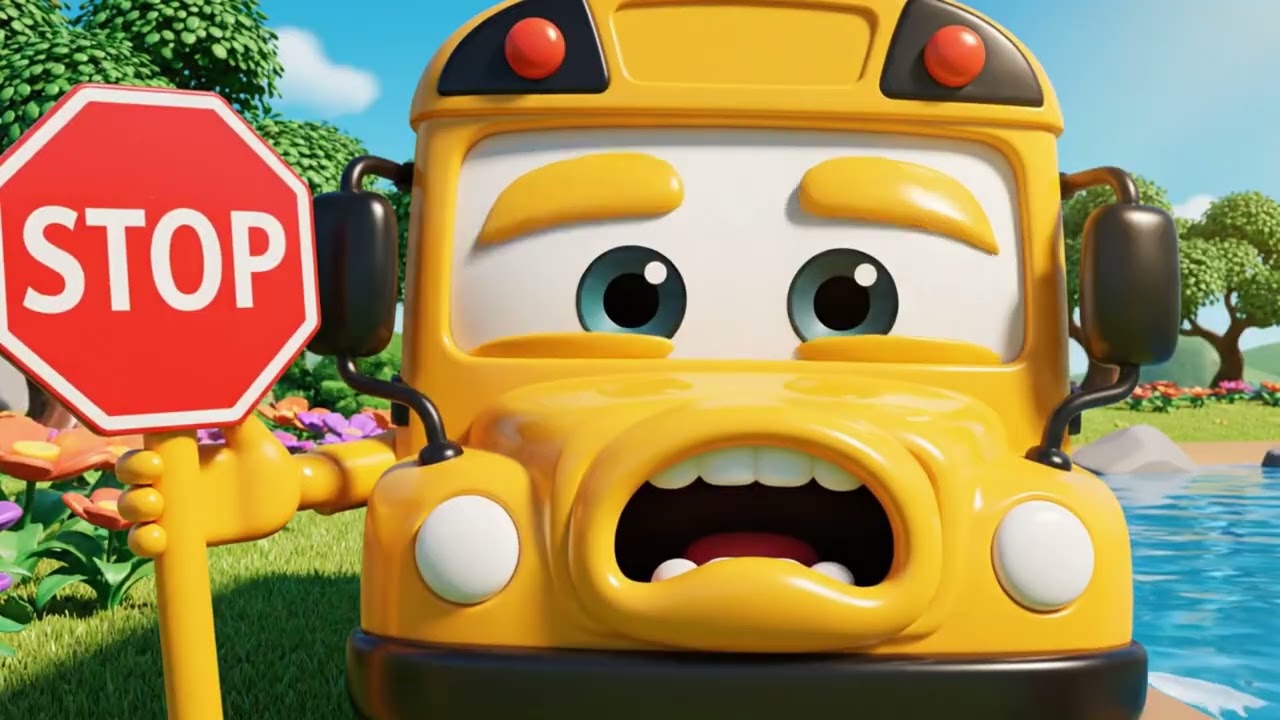 Wheels Go Round Jungle Edition | Learn Animals for Kids