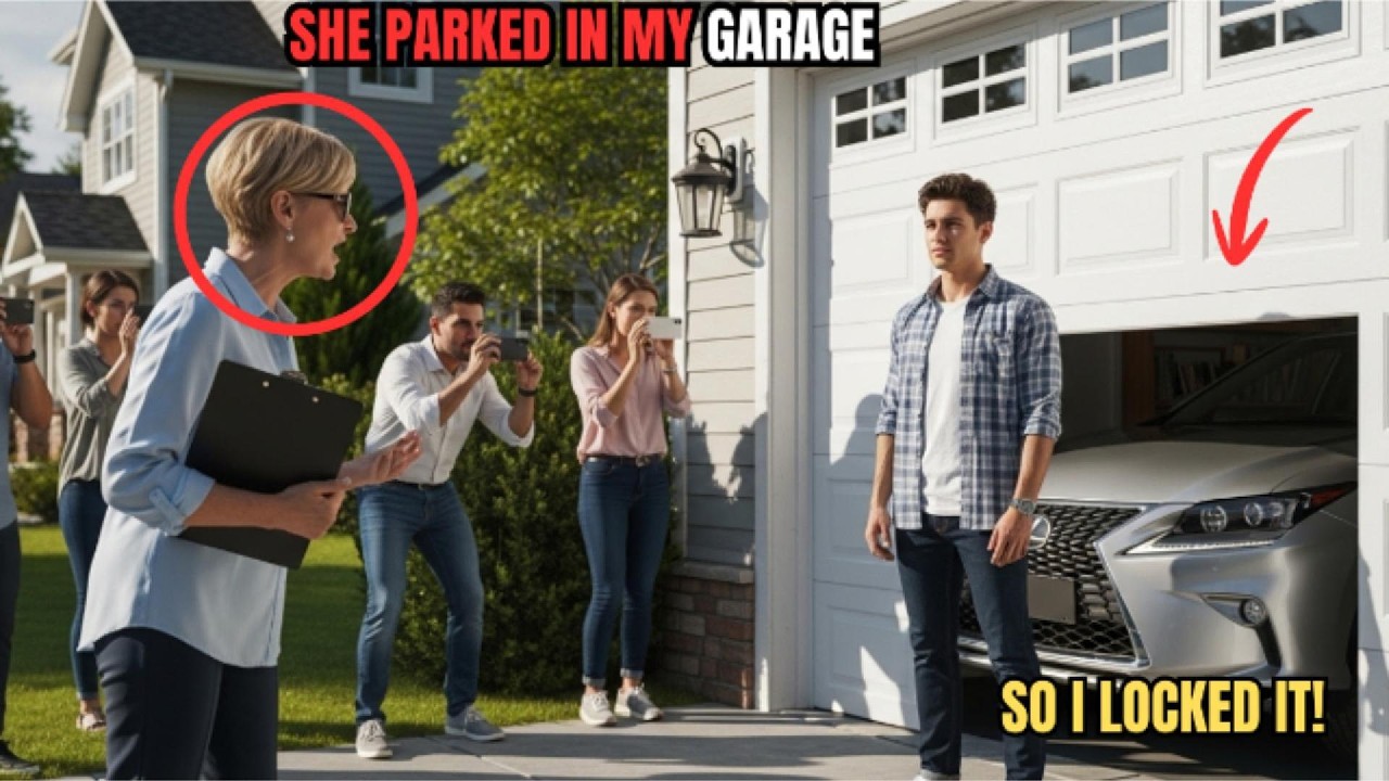 HOA Karen Took My Garage Spot… She Didn’t Know I’d Lock It and Vanish for 5 Days