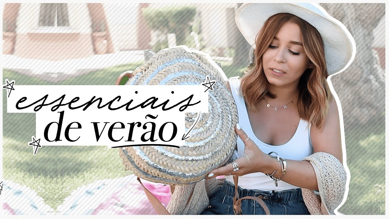ESSENCIAIS DE VERÃO 2018 - O QUE LEVO NA MINHA MALA | Inês Rochinha