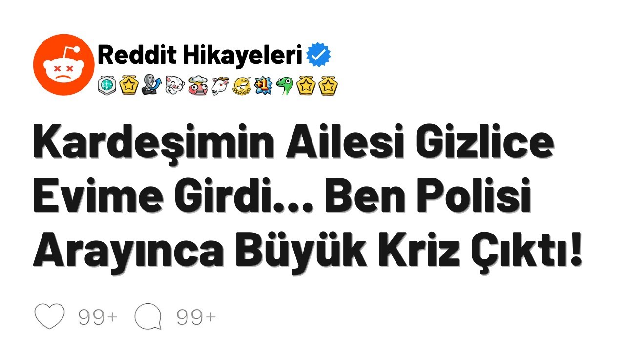 Kardeşimin ailesi gizlice evime girdi... Ben polisi arayınca büyük kriz çıktı!