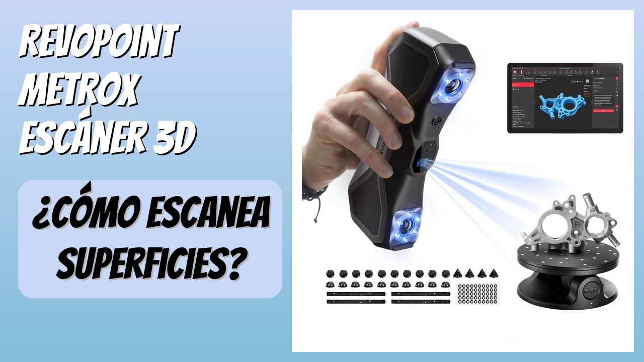 RESEÑA (2026) : Revopoint MetroX Escáner 3D. DETALLES