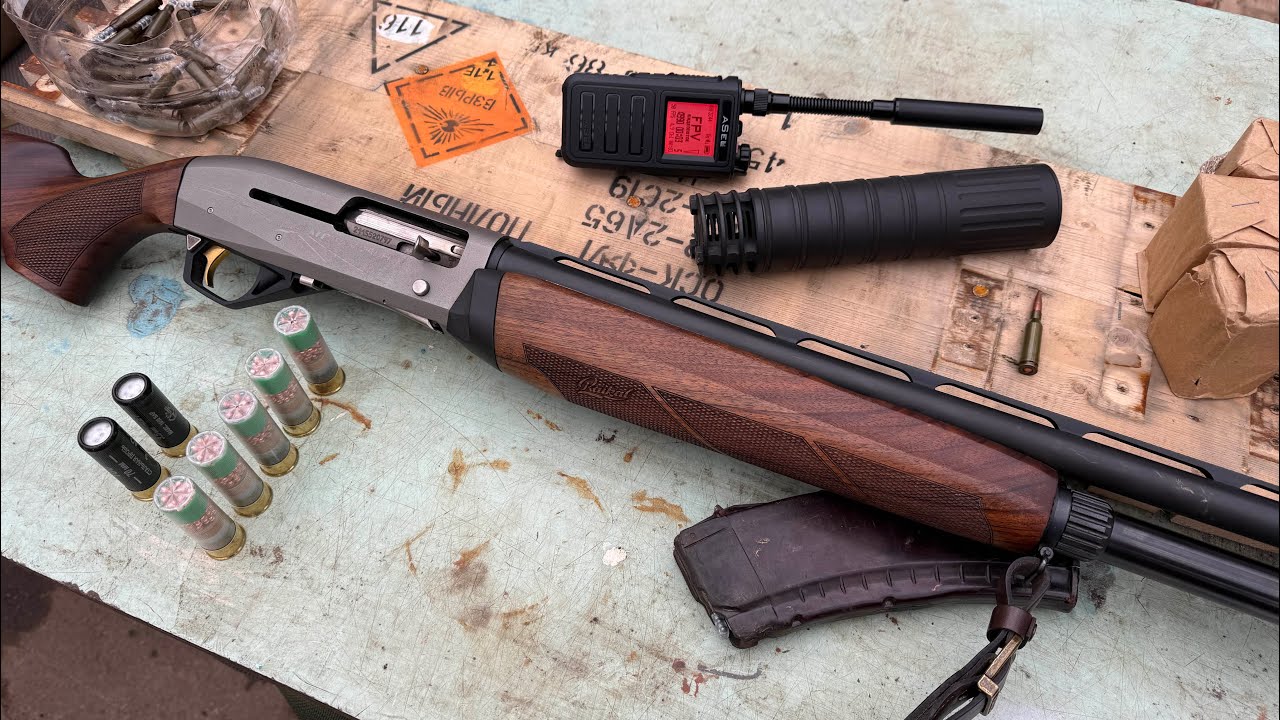 Тест дробовых патронов 5.45 