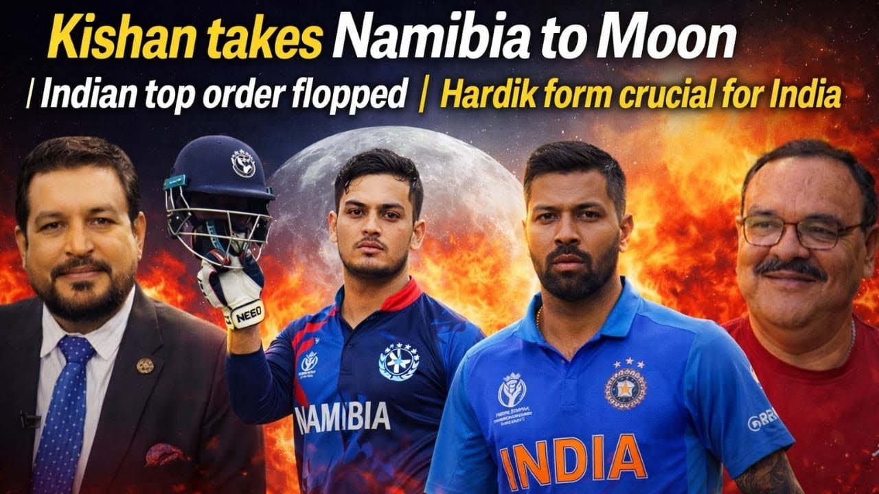 Kishan takes Namibia to moon | Indian top order flopped | Hardik form crucial for India | Rashid??