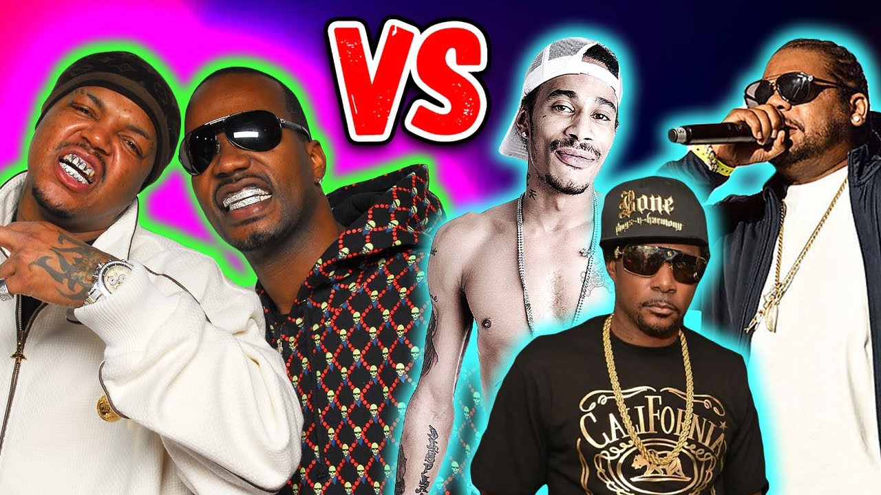 Three 6 Mafia vs Bone Thugs N Harmony | Rap Beef Series