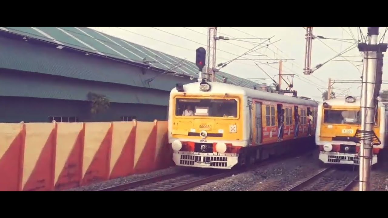 Chasing train sealdah division 
