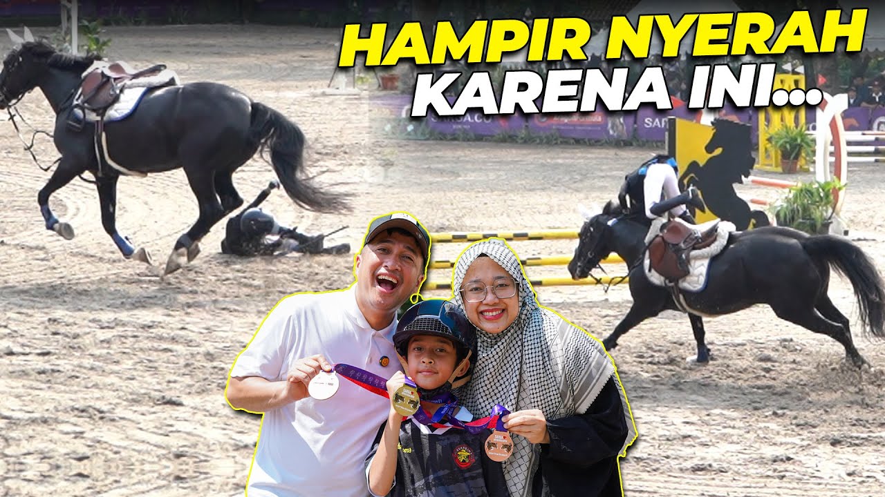 BERAWAL JATUH DARI KUDA, LANGSUNG BANGKIT JUARA 1 LAGI..! GOKIL DJALUUU