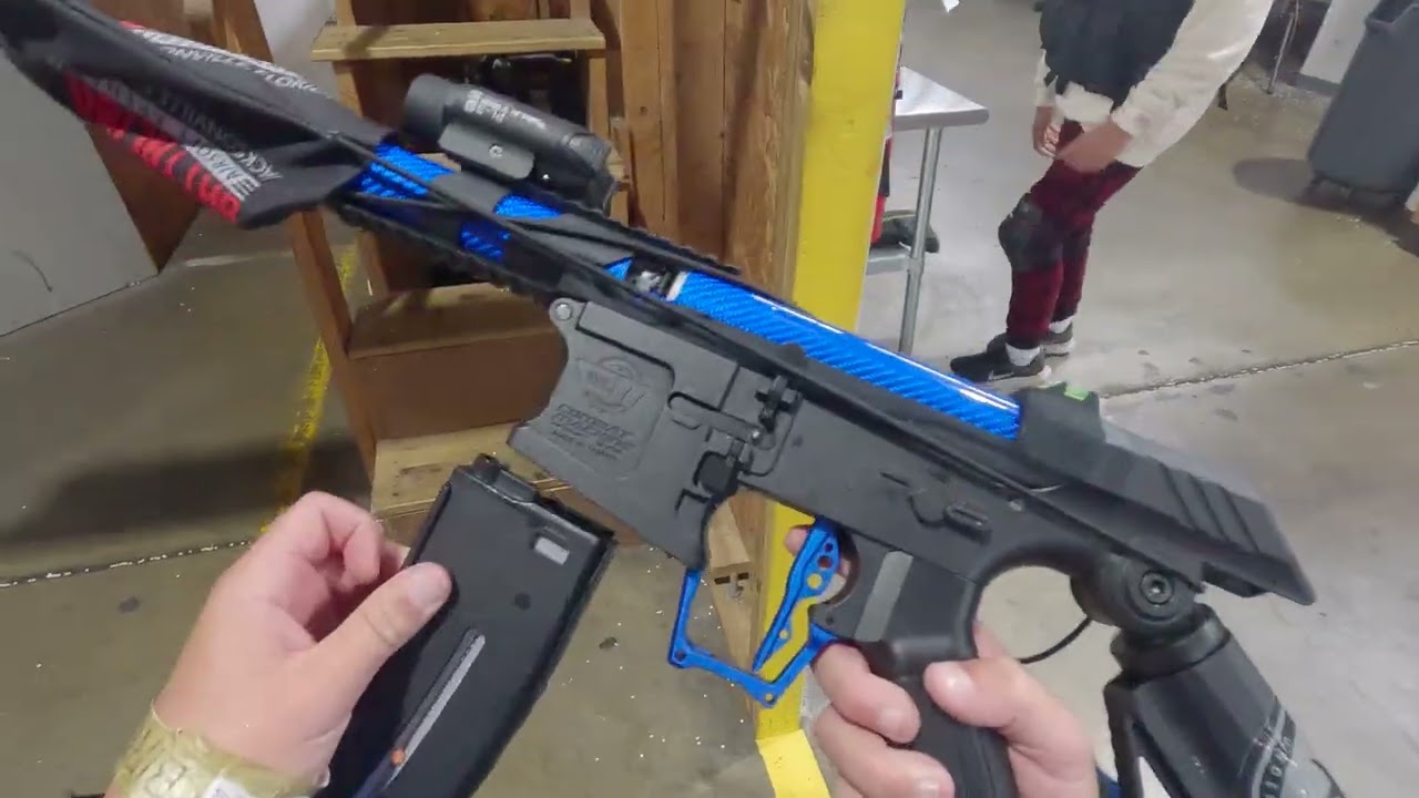 #Airsoft Awesome Battalion Gameplay With Polarstar f2 and Blade Trigger