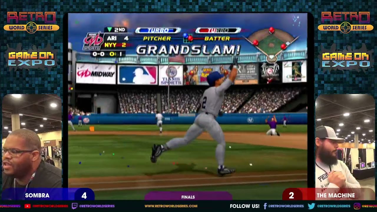 Sombra vs The Machine (Finals) - MLB Slugfest 2003 (Xbox) - Game On Expo 2024