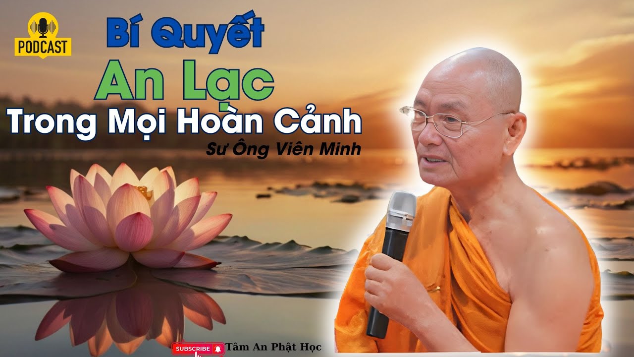 Bí Quyết An Lạc Trong Mọi Hoàn Cảnh : Tinh Tấn, Chánh Niệm, Tỉnh Giác      #HTViênMinh