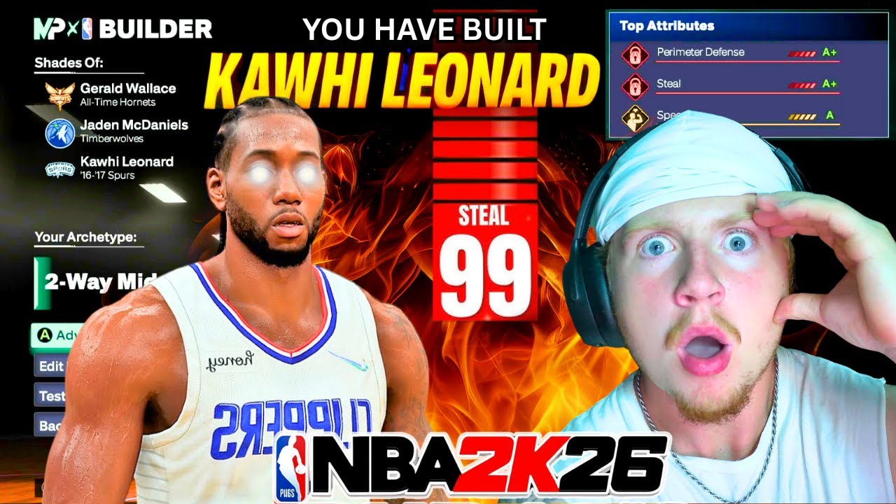 The ULTIMATE Kawhi Leonard Build in NBA 2K26