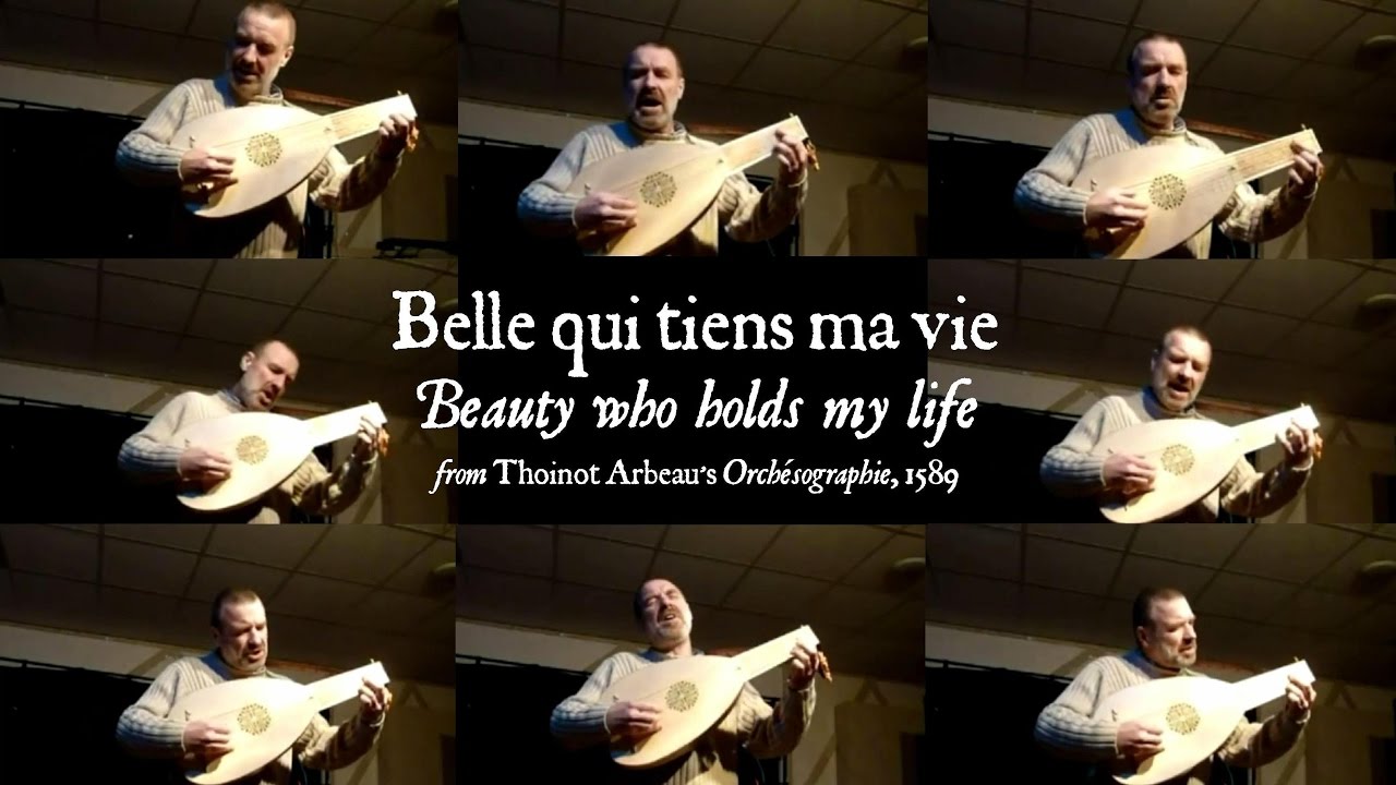 Ian Pittaway : Belle qui tiens ma vie, 16th century French, lute and voice (in English)