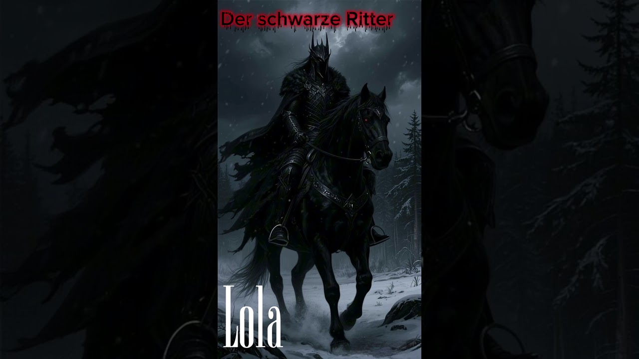 Der schwarze Ritter #metal #rock #created Lola #music #metalhead 