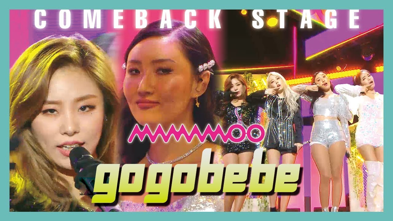 [ComeBack Stage] MAMAMOO  - gogobebe ,  마마무 - 고고베베 Show Music core 20190316