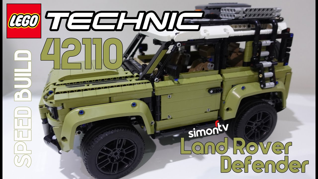 LEGO&reg; Technic 42110 Land Rover Defender Time Lapse Build