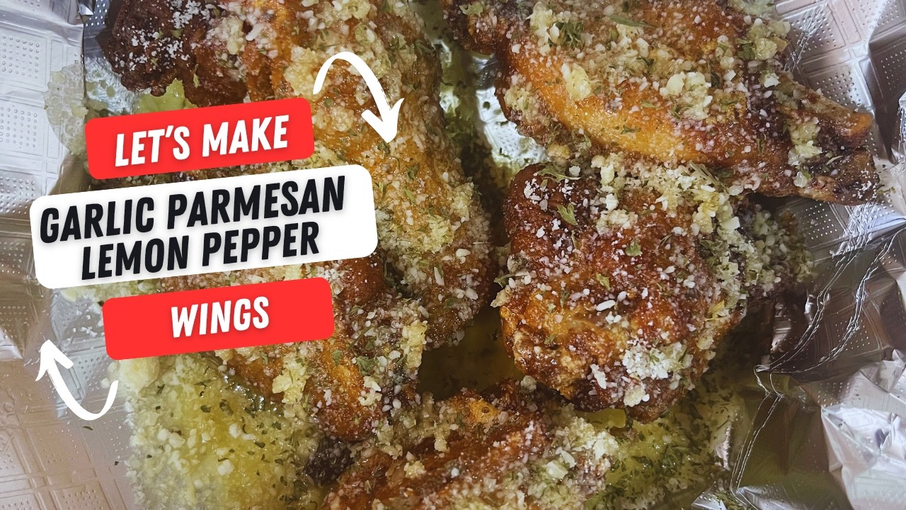 Two Flavor Crispy Fried Chicken Wings | So Easy!