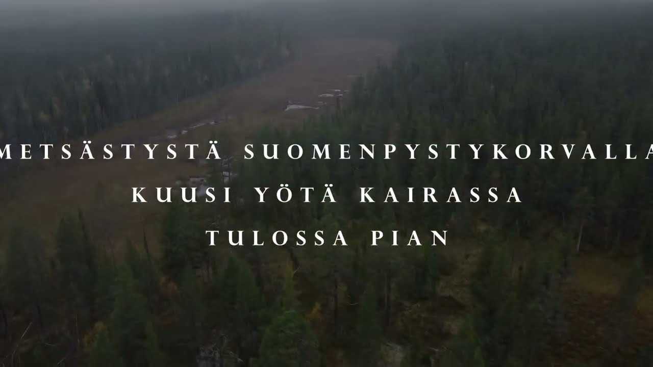 TRAILER - Metsästystä suomenpystykorvalla - kuusi yötä kairassa