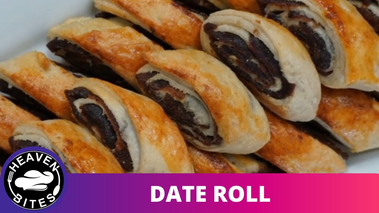 ٌKlecha Dates Roll Recipe - How to make a Kleicha Roll