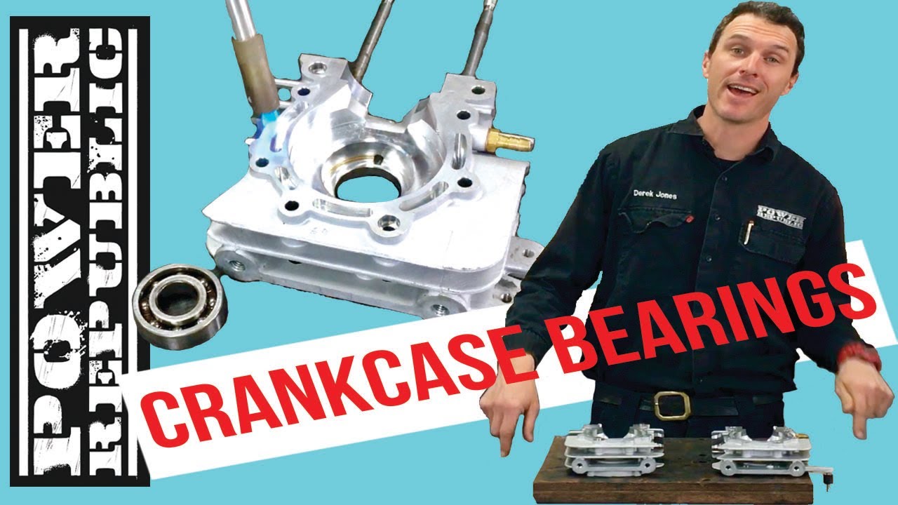 Как заменить подшипники картера двигателя - POWER REPUBLIC