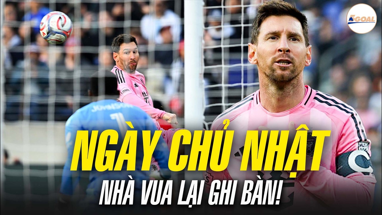 CHỦ NHẬT VÀ NHÀ VUA CHƠI BÓNG | MESSI CÁN MỐC 899 BÀN THẮNG RỰC RỠ TRONG SỰ NGHIỆP! #5goal