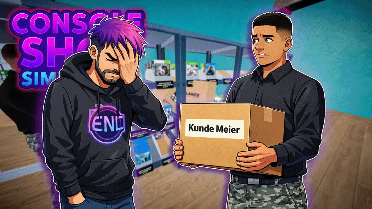 🎮 CONSOLE SHOP SIMULATOR Folge 33 | Pakete bleiben stehen 😤 | Deutsch Let’s Play