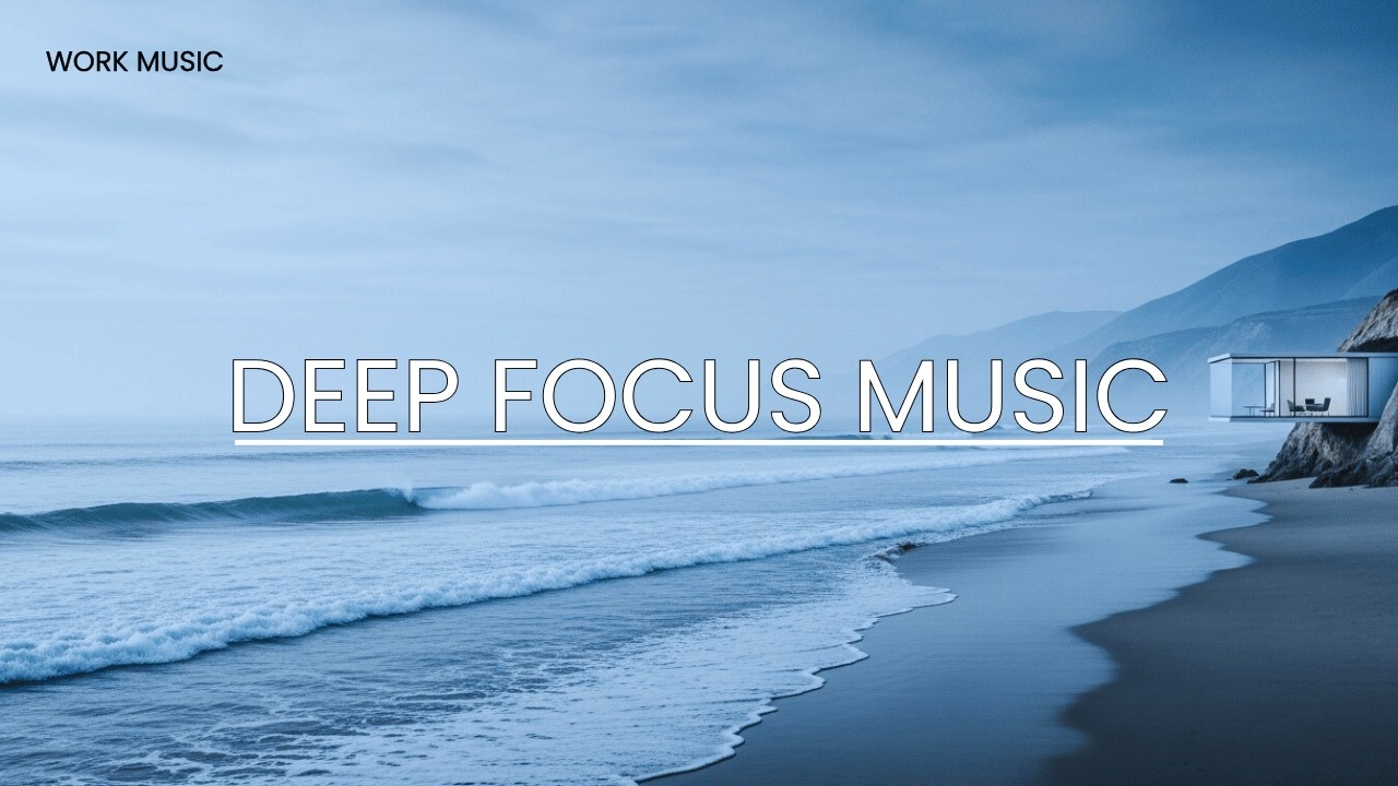 Ambient Focus Music | Misty Mountains, Deep Work & Flow State
