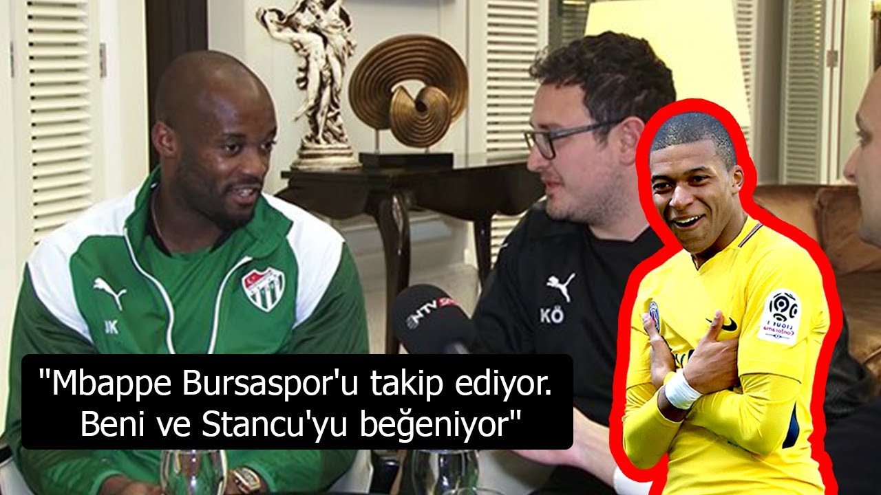 Mbappe Bursaspor maçlarını izliyor mu ? Jires Kembo NTV Spor'un sorularını yanıtladı!