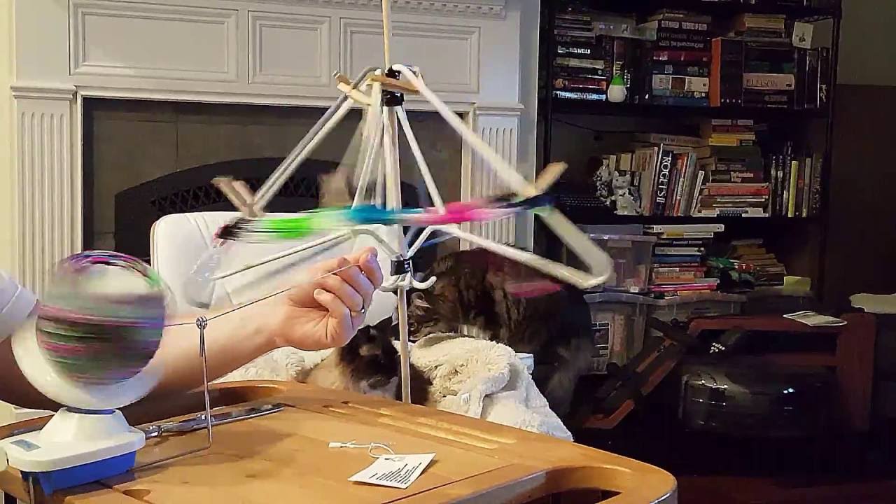 DIY Yarn Swift, On the Cheap