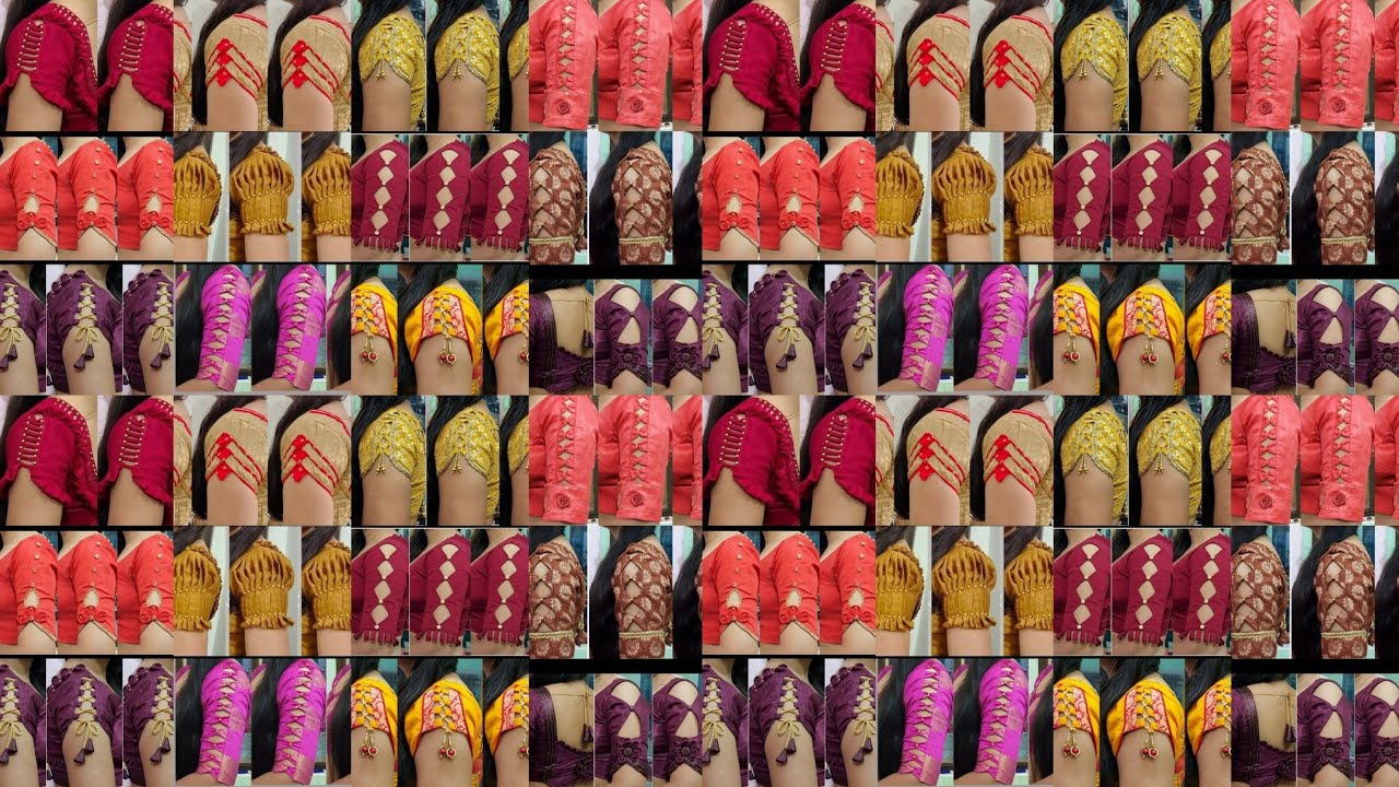 Trendy Blouse Sleeves design/Blouse baju design/Blouse Hand designs/Baju ke design/blouse ki design