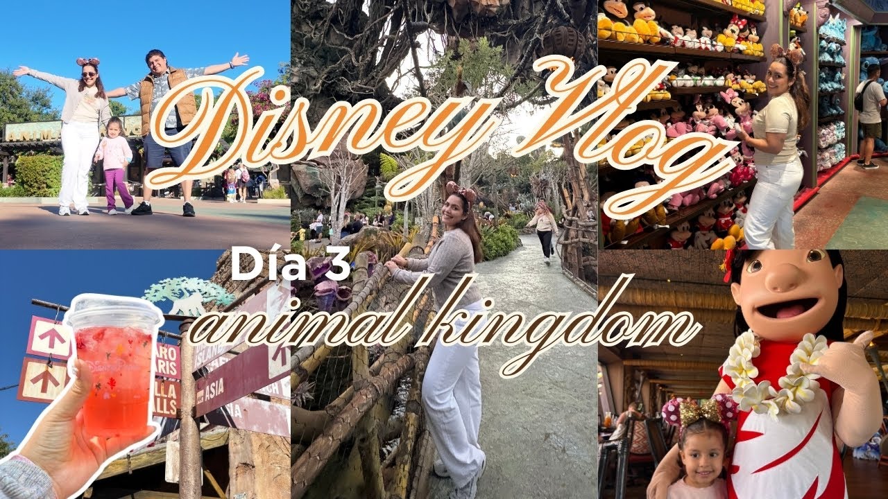 Disney vlog 3 | Animal Kingdom, Ohana Restaurant, Flight Of Passage, Safari, Everest & more🏔️🦁🌺