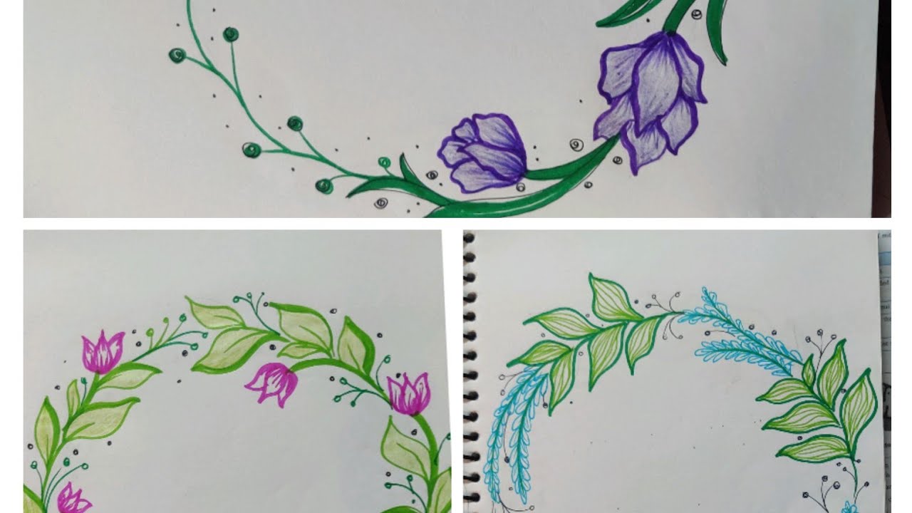 🌸💕🌿Front Page Designs//Introduction page ideas 