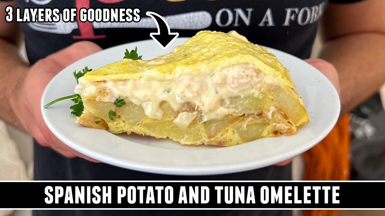 ЗНАМЕНИТЫЙ омлет с картофелем и тунцом из Испании | Tortilla Santanderina