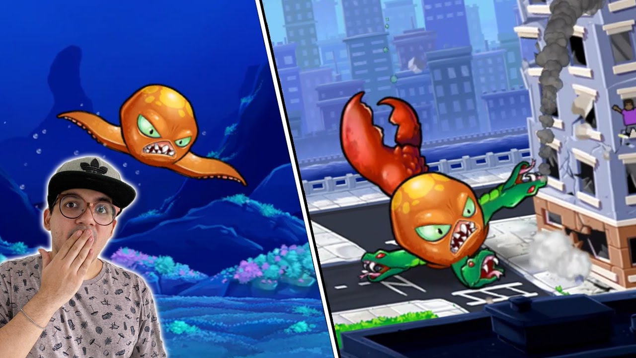 O POLVO MUTANTE INVADIU A CIDADE!!!!