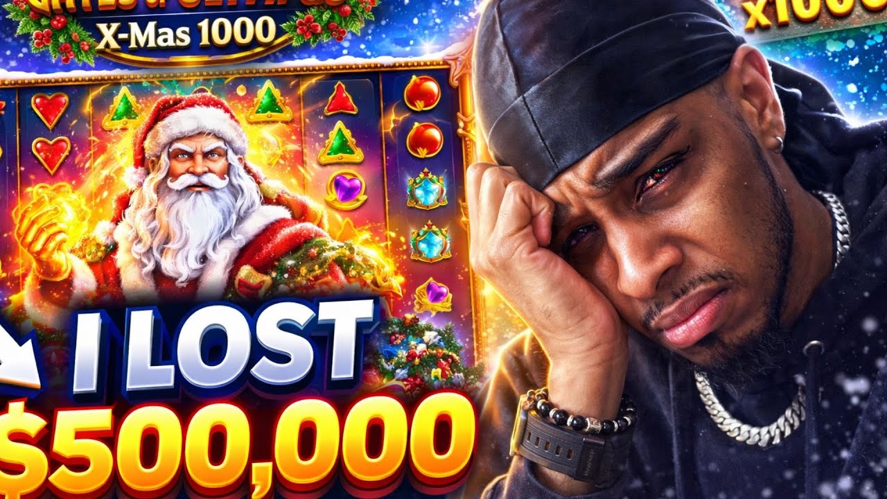 $500,000 MAX BET Lightning Bonus Buys on Gates of Olympus Xmas 1000