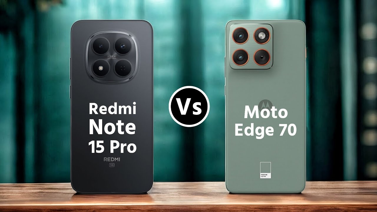 Redmi Note 15 Pro Vs Motorola Edge 70 || Which One is Better?