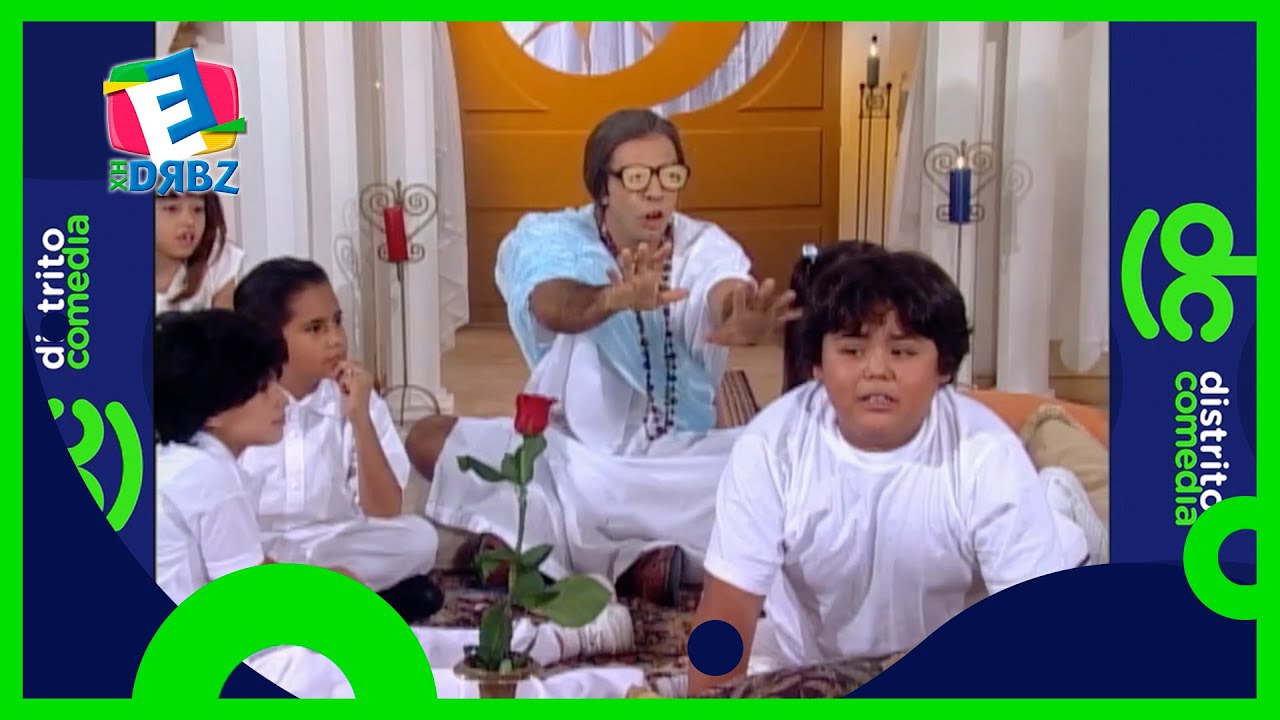 Nicolás Tranquilino pierde la cabeza con sus pequeños invitados | XHDRBZ | Distrito Comedia