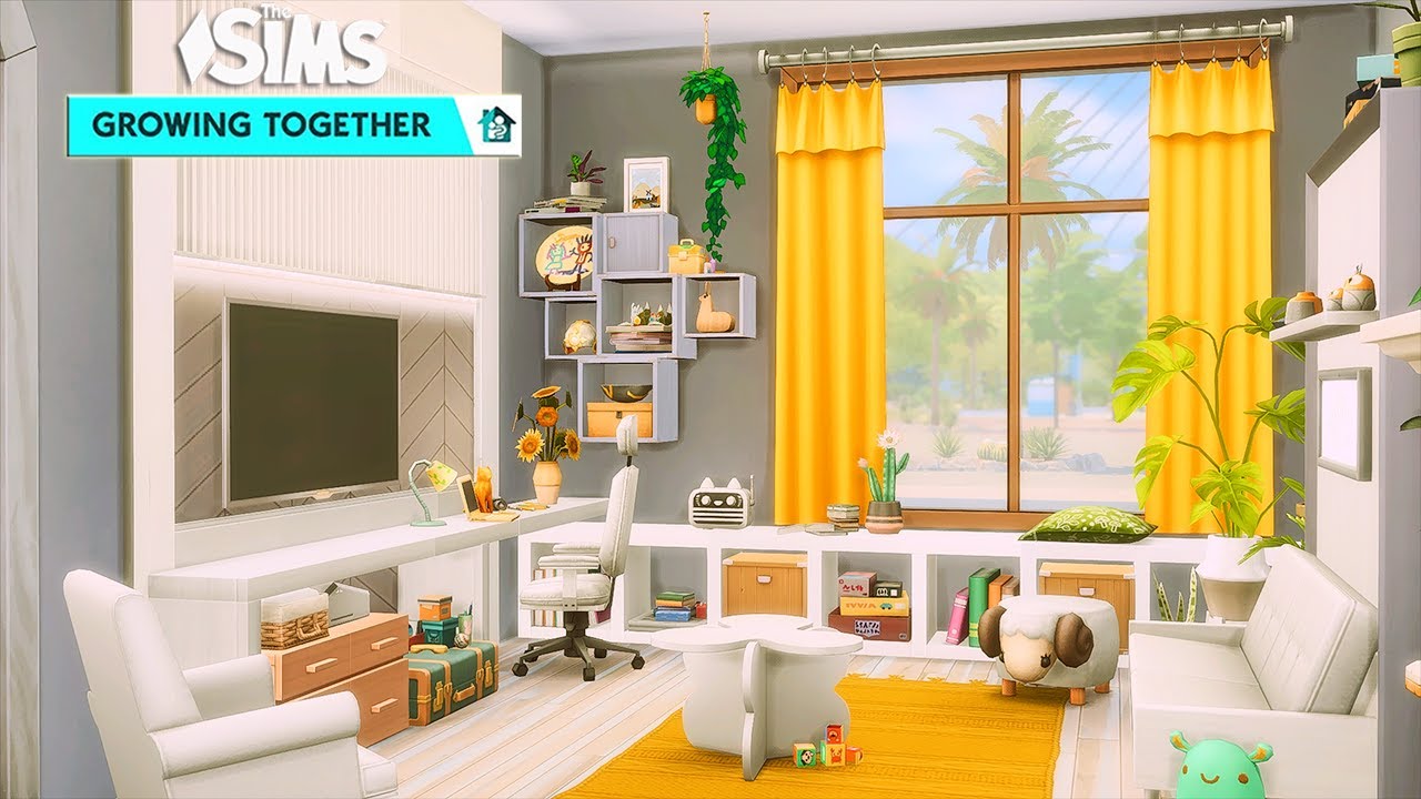 San Sequoia 🏡 Colorful Family House | NoCC | Stop Motion | The Sims 4 Growing Together