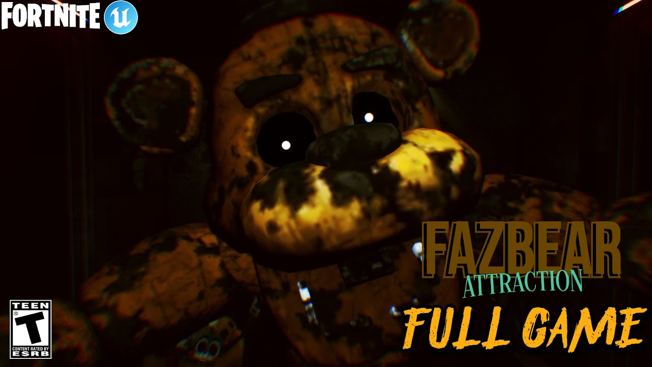 Fazbear Attraction / Full Game / No Commentary / Fortnite