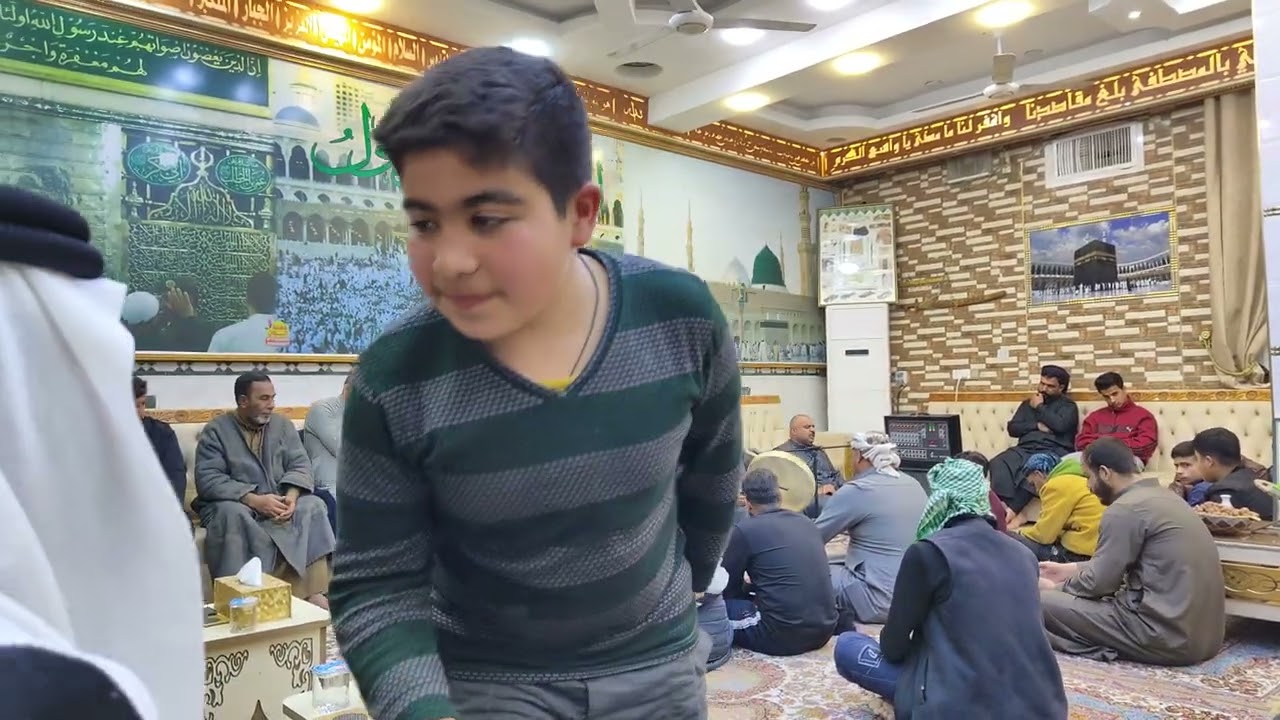 في تكية سيد عمار النعيمي  مديح عبدالله الكرخي قصيدة/ لافتى الاعلي لاسيف / اسد الله الغالب علي بن ابي