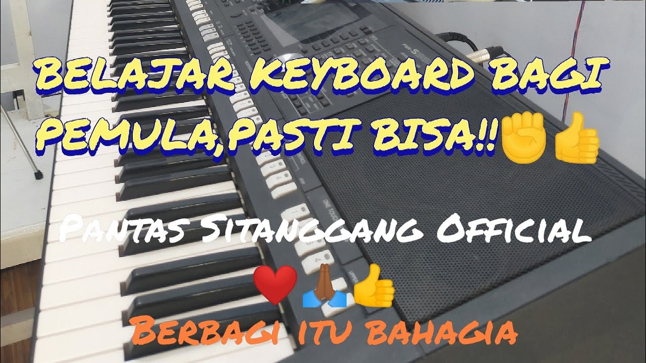 BELAJAR KEYBOARD KHUSUS PEMULA, HARUS HEBAT KITA🙏🏾👍