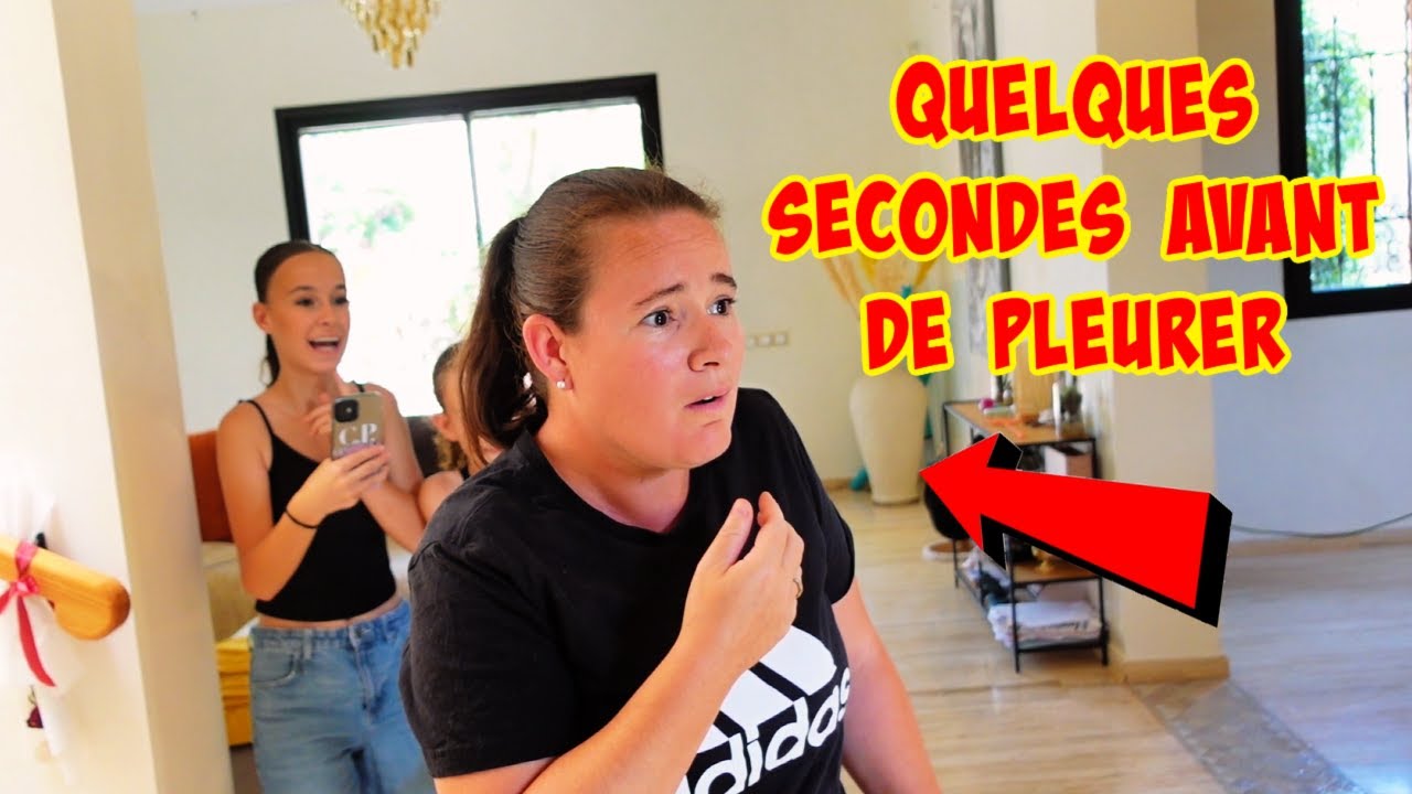 ENORME SURPRISE POUR MAMAN ☺️ --- ELLE EST CHOQUÉE 😳