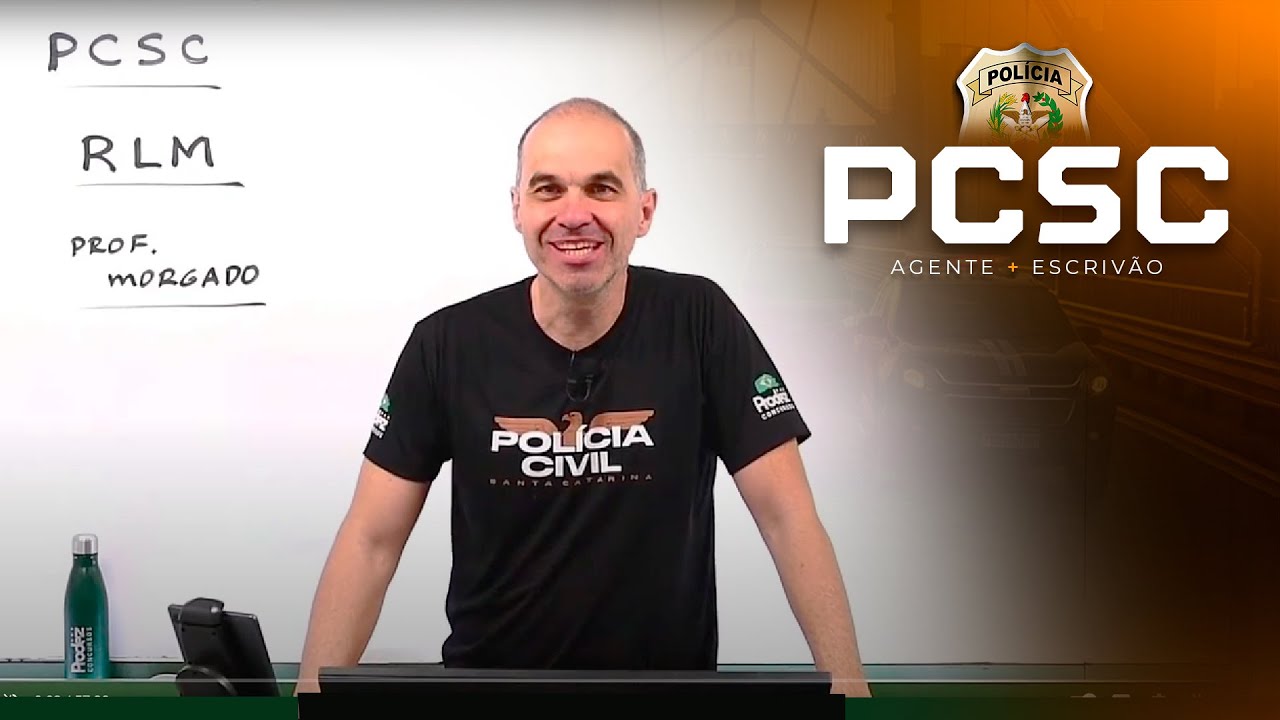 Nova Turma PCSC | Aula de Raciocínio Lógico