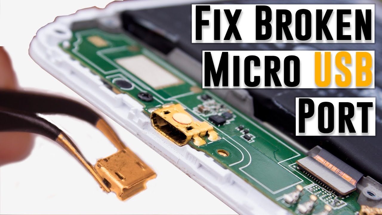 КАК ПОЧИНИТЬ ПОРТ MICRO USB ДОМА !!!- НЕ ЗАРЯЖАЕТСЯ