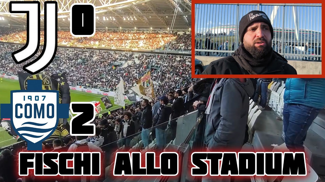 SCHIFO TOTALE | Juventus Como 0-2 | FISCHI ALL' ALLIANZ STADIUM 